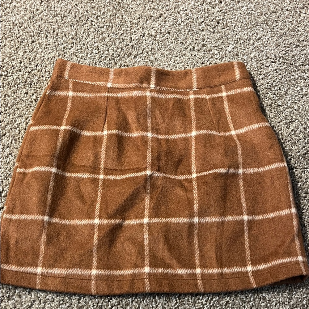 Fashion on Earth  Plaid Women's Skirt M